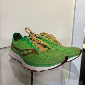 Saucony Green Bean Casserole Ride14 Athletic Sneakers Women’s Running